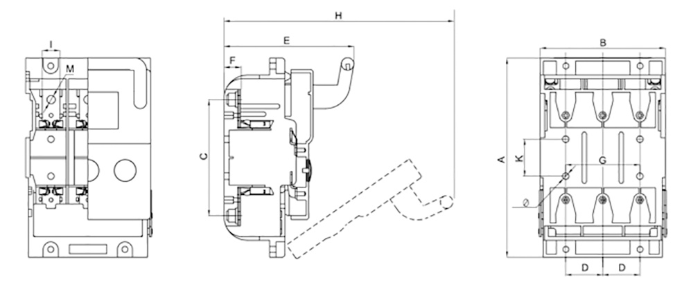 Fuse switch disconnector HR6